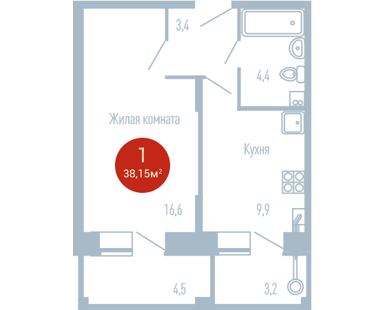 Квартира №3